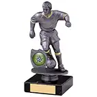 17cm Male Football Figure Black/Grey