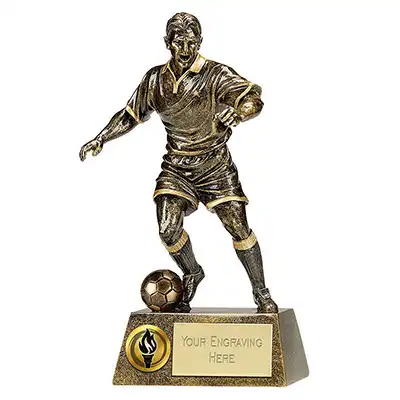 Antique Gold Pinnacle9 Football Male 24cm