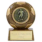 Antique Gold Mini Football  65mm Antique Gold Mini Football  65mm