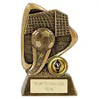 Antique Gold Aim Football 12cm Antique Gold Aim Football 12cm