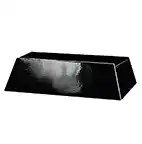 Black Display Stand For 8 Inch Tray 55mm Black Display Stand For 8 Inch Tray 55mm