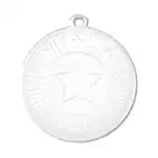 White VF Star 50 Medal