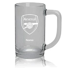 Arsenal Glass Tankard