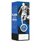 Blue Geo Male Player of the Match 17cm