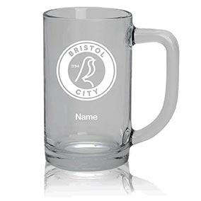 Bristol Rovers FC Glass Tankard