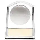Kingdom Glass Football Award 90mm
