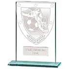 Millenium Boot Ball Glass Award 125mm