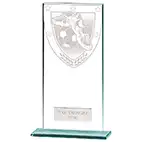 Millenium Boot Ball Glass Award 180mm