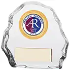 Sub Zero Glass Badge Award 90mm