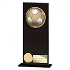 Ikon Hero Black Glass Award 200mm