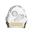 Sub Zero Glass Football Award 75mm Sub Zero Glass Football Award 75mm