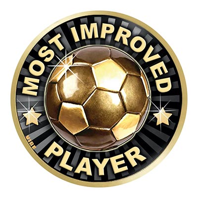 Most Improved Player Centre 25mm