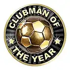 Clubman Of The Year Centre 25mm Clubman Of The Year Centre 25mm