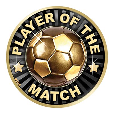 Player Of The Match Centre 25mm