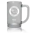 Derby County FC Glass Tankard