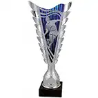 Fuego Blue & Silver Football Cup 32cm