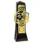 Black Gold Henge Football Hex 23cm Black Gold Henge Football Hex 23cm