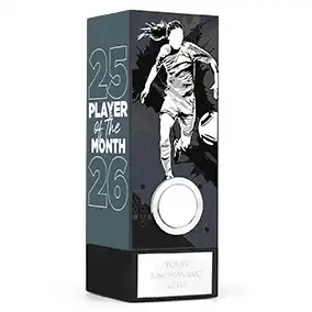 Grey Geo Female Player of the Month 17cm Grey Geo Female Player of the Month 17cm