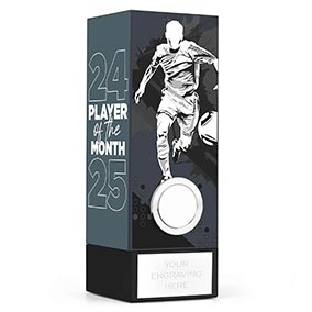 Grey Geo Male Player of the Month 17cm