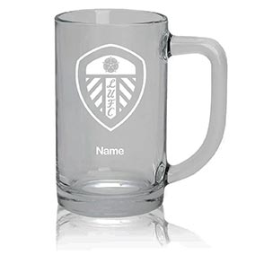 Leeds United FC Glass Tankard