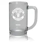 Manchester United FC Glass Tankard