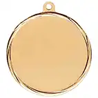 Gold Bespoke Football Medal 55mm