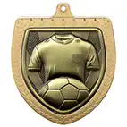 75mm Cobra Shirt & Ball Medal Gold