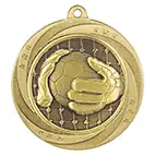 Gold Super Star Goalkeeper Medal 60mm