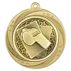 Gold Super Star Referee Medal 60mm
