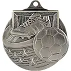 Boot Ball Power Strike Silver Medal 70mm