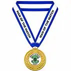 Black Player Of The Match Ribbon 25mm