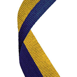 Blue Gold Ribbon