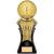 Strike Force Bright Gold Football Trophy 25cm - view 1