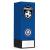 Blue Geo Football Shield Trophy 17cm - view 1
