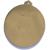 Gold striker football medal 38mm - view 2