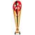 Legendary Lazer Cut Metal Cup Gold & Red 410mm - view 1