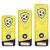 Yellow Prime Football Trophy 220mm - view 2