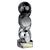 Hat-Trick Strike Black Silver Football Trophy 24cm - view 1