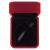 Velour 55mm Medal Box Burgundy 80x70mm - view 1