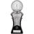Strike Force Bright Silver Football Trophy 22cm - view 1