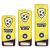 Yellow Prime Most Improved Player 220mm - view 2