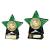 Green Superstar Goalkeeper Award 140mm - view 2