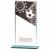 Mustang Black Glass Football Plaque 180mm - view 1