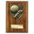 Cobra Wood Boot Ball Plaque 150mm - view 1