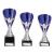 Rising Stars Premium Plastic Trophy Silver & Blue 170mm - view 2