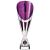 Rising Stars Deluxe Plastic Lazer Cup Silver & Purple 305mm - view 1