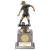 Cyclone Female Footballer Silver & Gold 200mm - view 1