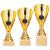Rising Stars Premium Plastic Trophy Gold 185mm - view 2