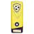 Yellow Prime Football Trophy 190mm - view 1