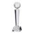 Interceptor Football Crystal Award 255mm - view 1